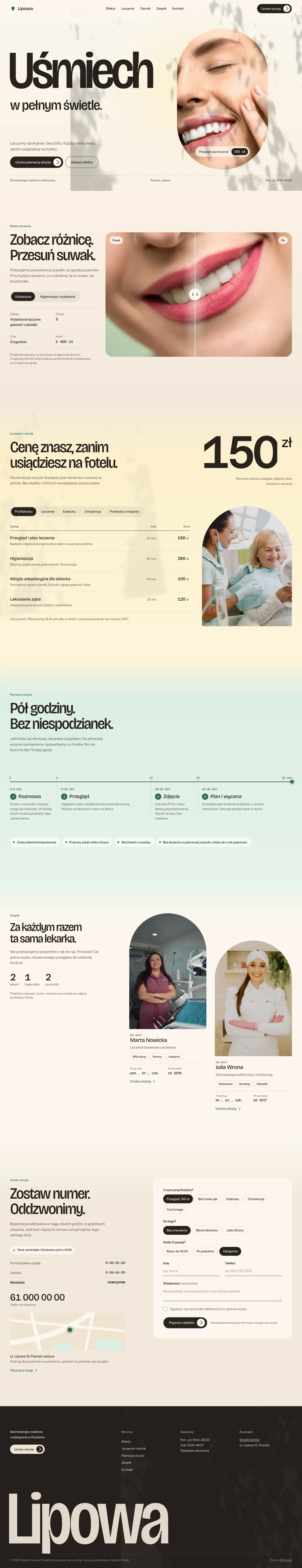 Gabinet Lipowa: strona główna